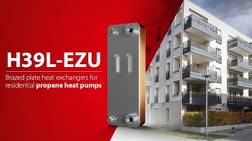H39L-EZU Micro Plate™ heat exchanger | Danfoss solutions for propane heat pumps