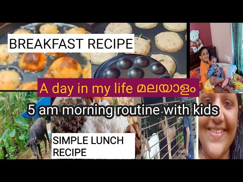 5am #how i manage Myfullday in village with two kids#breakfastandlunchrecipe #morningtonightroutin