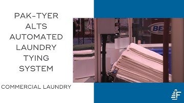 Laundry Tying Pak Tyer ALTS Automated Laundry Tying System