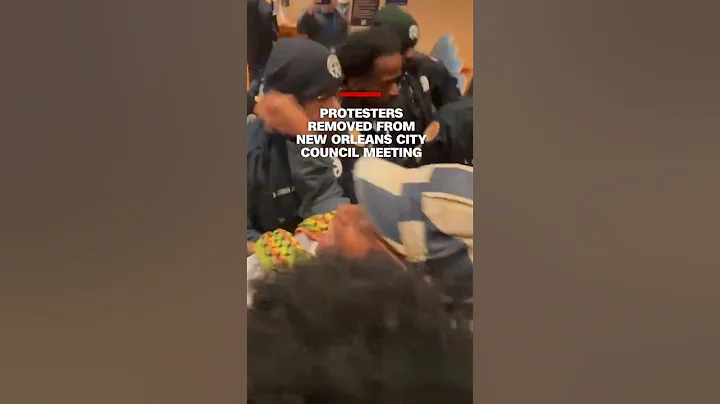 Protesters removed from New Orleans City Council meeting