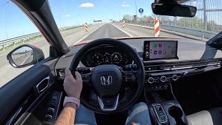 NEW Honda Civic 2026 (2.0 i-MMD 184 HP) | POV Test Drive