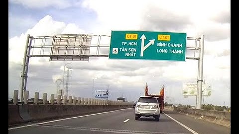 Từ cao tốc Trung Lương đi Cao Tốc Bến Lức- Long Thành