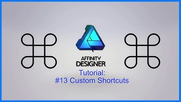 Affinity Designer Tutorial #13-Custom Shortcuts