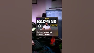 Best YouTube Playlists to Learn Backend Development 🔥