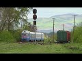 Дизель поїзд Д1 на ст. Виноградів. DMU train at Vinogradiv station Дизель поезд Д1 у ст. Виноградово