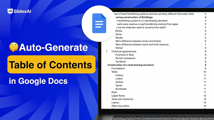 How to Create a Table of Contents in Google Docs (Easy Step-by-Step Guide)