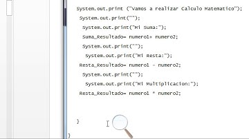 Curso java video 5 Operadores Aritmetico