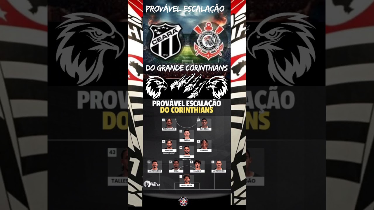 #sccp #online provável escalação do #corinthians 🥲✊🏽🦅