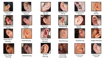 Every Type of Ear Piercings Explained in 8  Minutes