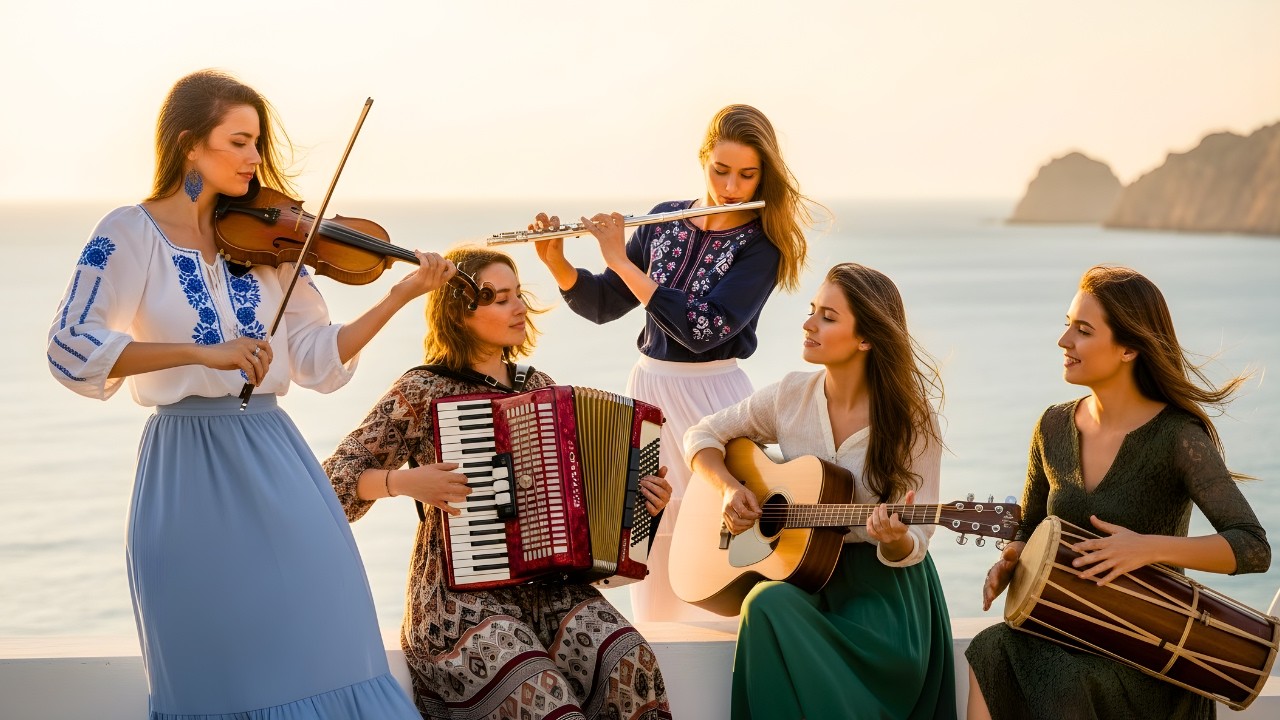 Perfect Flamenco Atmosphere | Guitar, Flute, Accordion & Violin Magic