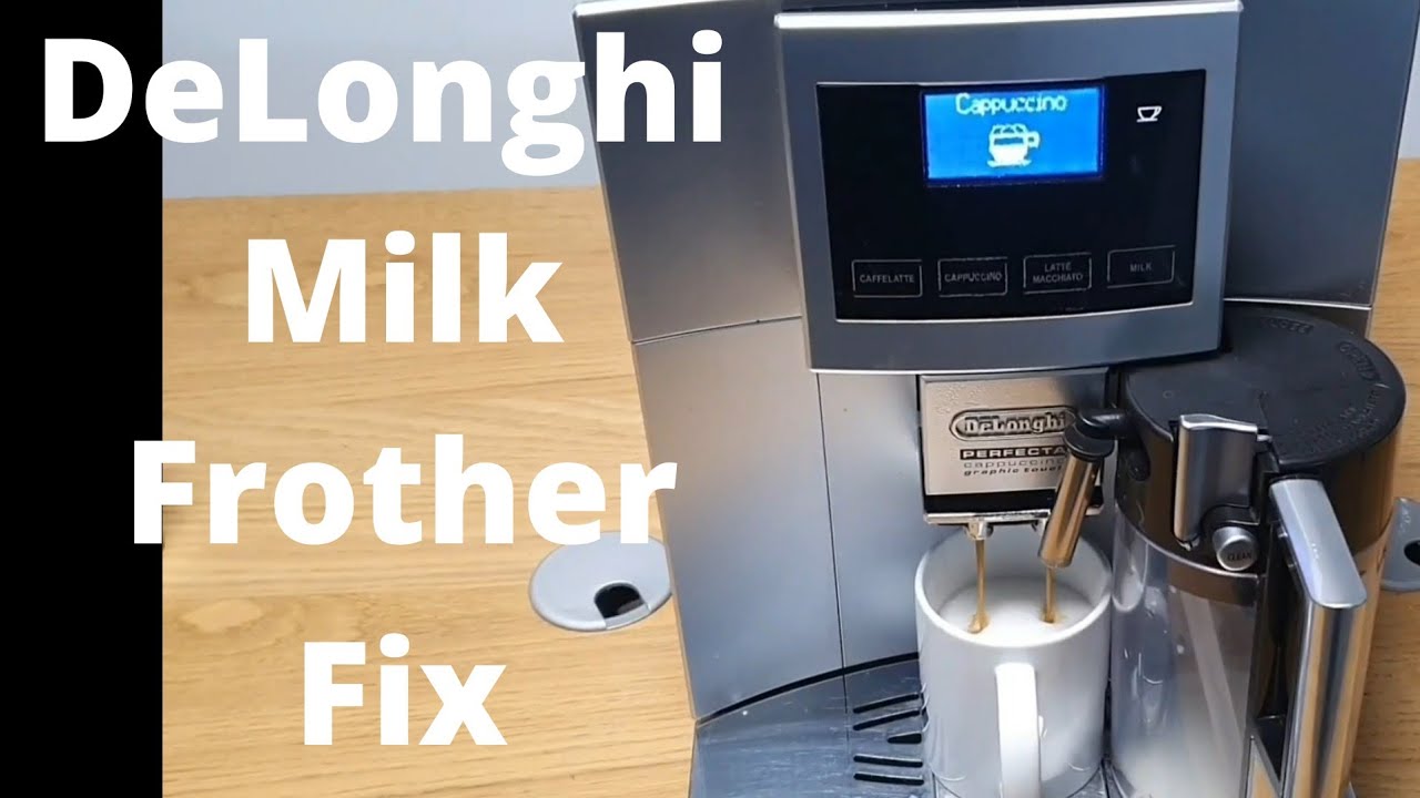 DeLonghi Distinta Electric Milk Frother – Whole Latte Love