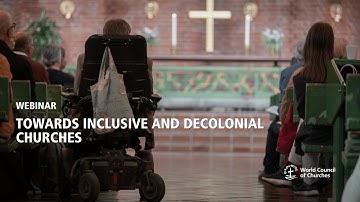 Webinar “Towards Inclusive and Decolonial Churches: Advancing Disability Rights and Justice”