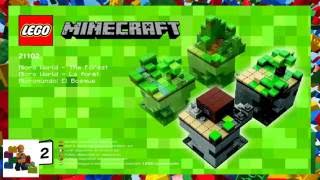 LEGO Instructions - Minecraft - 21102 - Micro World - The Forest