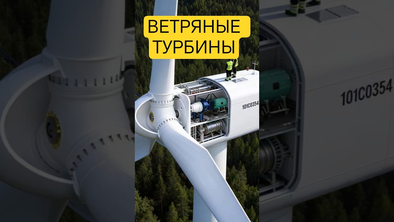 ВЕТРЯНЫЕ ТУРБИНЫ. КАК СТРОЯТ ВЕТРЯНЫЕ ТУРБИНЫ ⚡ Гигантские лопасти, мегаватты и энергия ветра