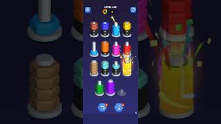 Nut sort - color puzzle game by kiwi fun level 487, 488 and 489