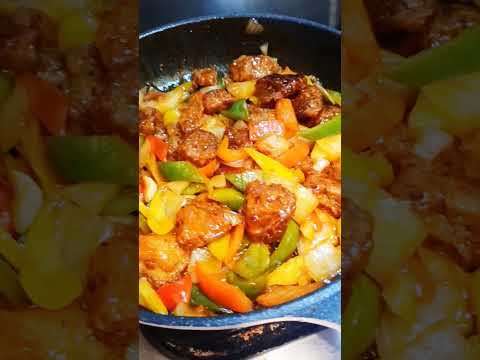 ASMR Sweet & Sour Pork #asmr #mukbang #food #foodlover #ytshorts #shorts #foodlovers #jeniejane#fyp