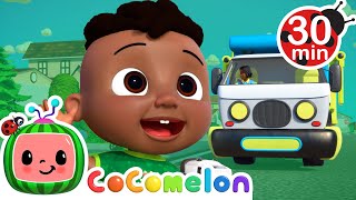 i love the recycling truck vehicles for kids singalong with cody cocomelon kids songs