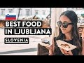 IS SLOVENIAN FOOD GOOD? Best Food Tour Ever | Cuisine in Ljubljana Travel Vlog