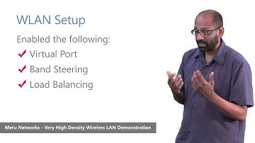 TCIT - Meru Very High Density Wireless LAN Demonstration