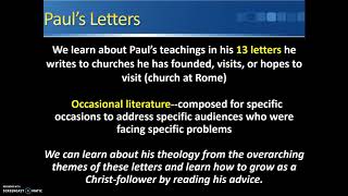 CHRS 125 Lecture 12A