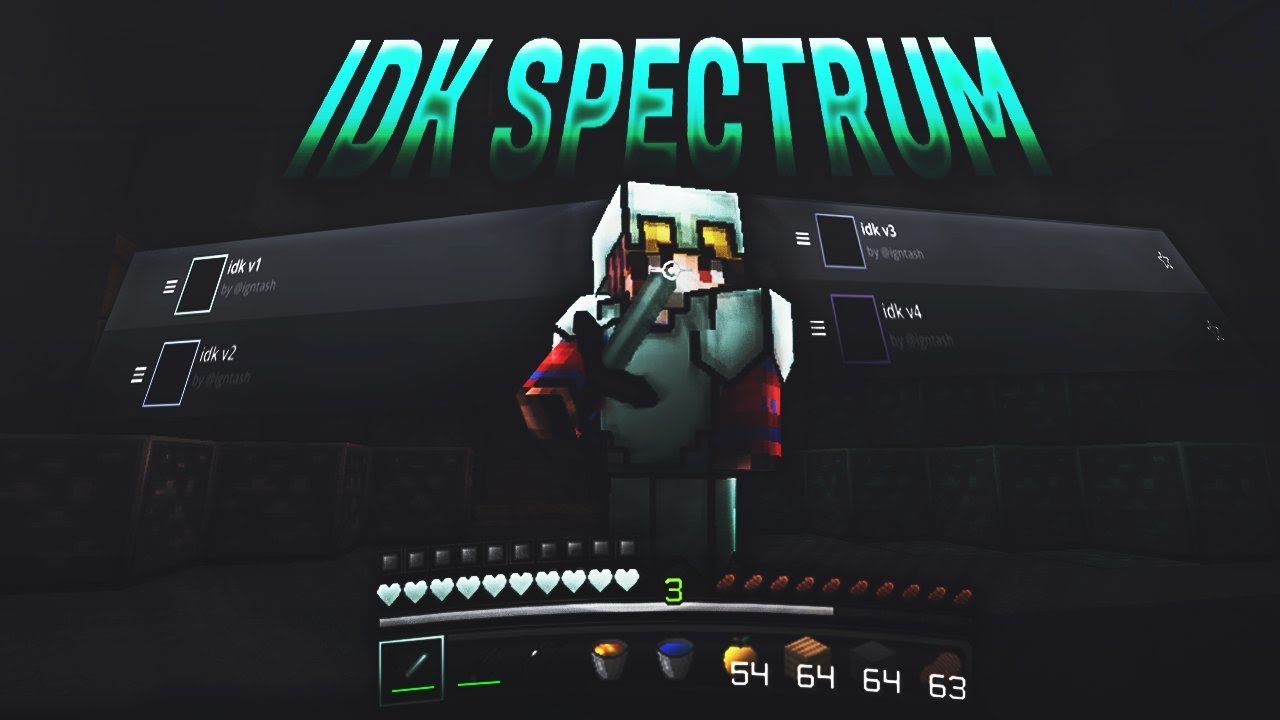 [MCPE Texture Pack] Idk Spectrum Bundle Pack / x256 / [MCPE] 1.14 - YouTube