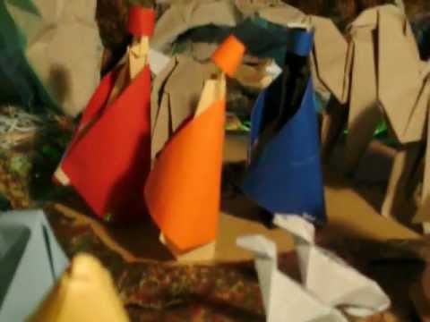 Presepio Origami (video)