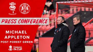 Michael Appleton Post Forest Green