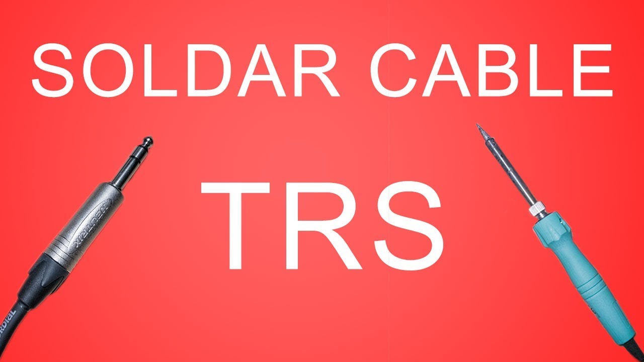 Como soldar un cable TRS / Jack Stereo YouTube