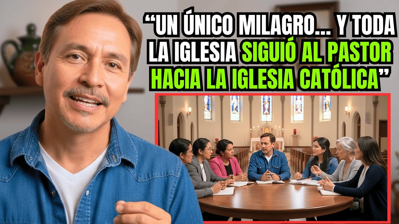 IMPACTANTE: Pastor adventista convierte toda su iglesia al catolicismo tras un MILAGRO