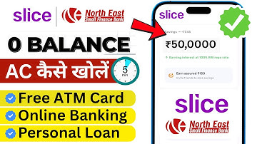Slice Savings Account | Slice Bank Account Opening | Slice Bank Zero Balance Account 2025 | HINDI