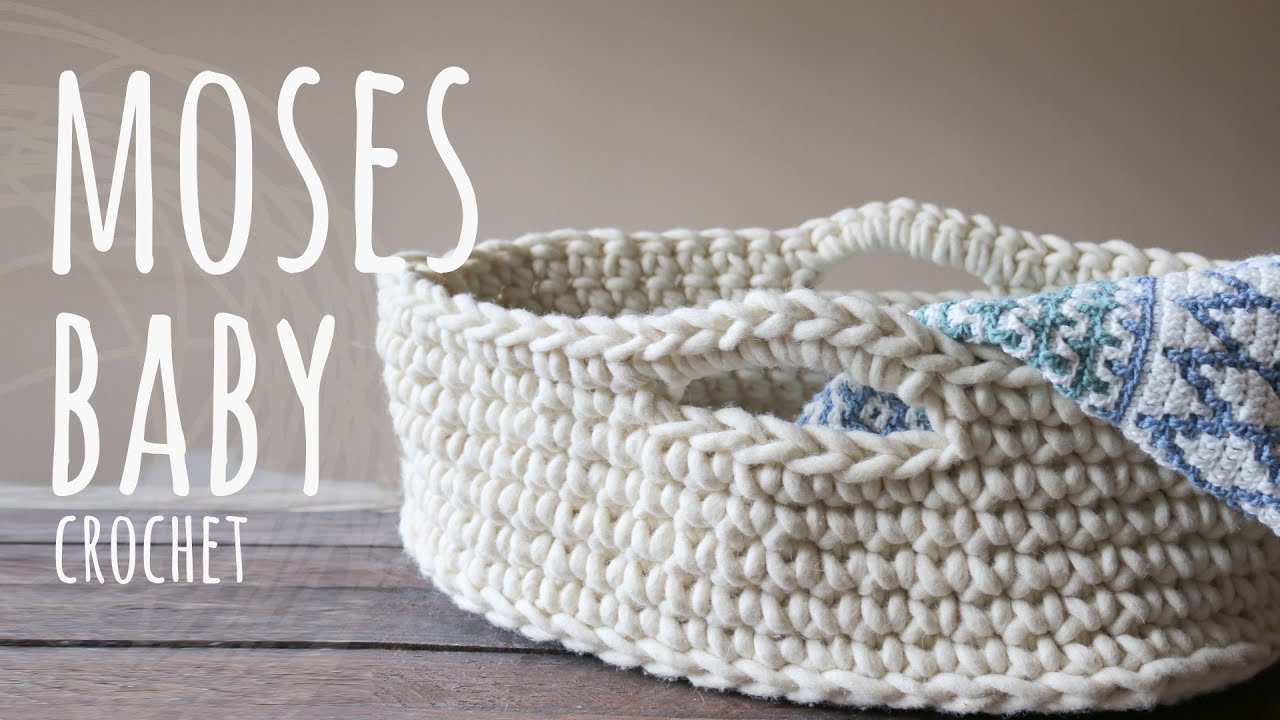 HOW TO CROCHET EASY BABY MOSES, Quick and easy Crochet