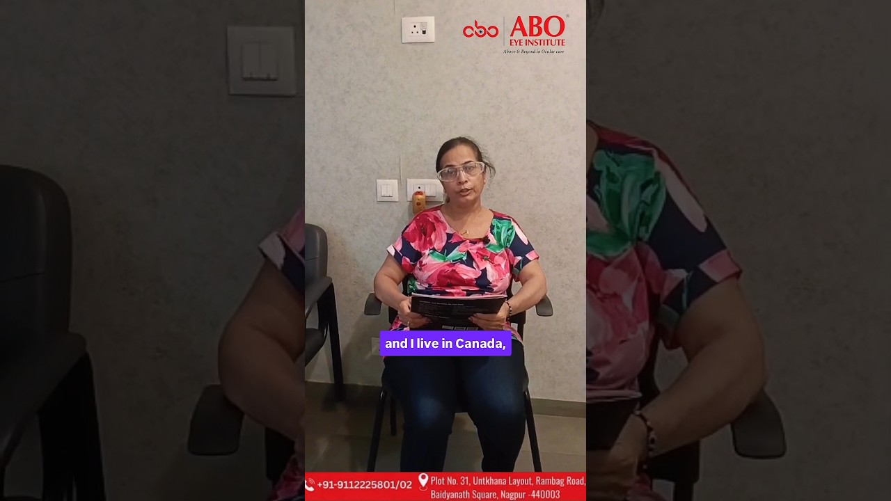 “अब आँखों से साफ दिखता है!” | ABO Eye Hospital Patient Testimonial 👁️❤️ #shortvideo
