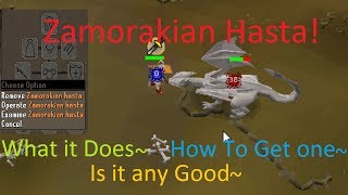 Zamorakian Hasta 2007 osrs ~How To~