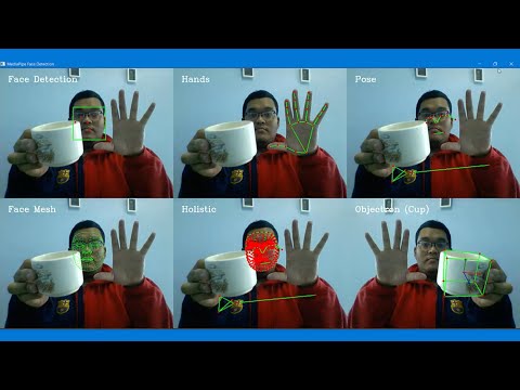 ML solutions in MediaPipe for Python & OpenCV