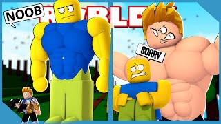 Trolling a Bully With Noob Disguise Gamepass | Roblox Lifting Simulator