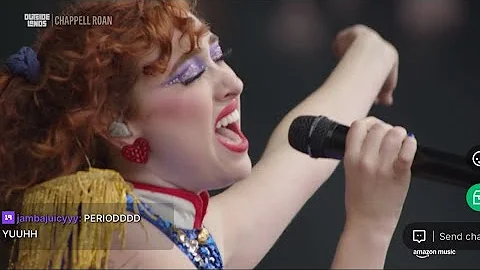 The Subway ~ Chappell Roan {unreleased} from Outside Lands Festival ✧˖°