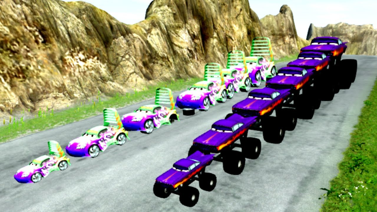 Big & Small Wingo vs Ramon Foot vs Wingo BeamNG Drive - YouTube