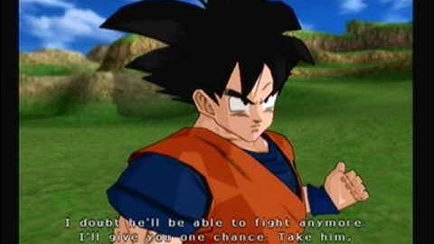 Dragon Ball Z Budokai Tenkaichi 3- Dragon History- Saiyan Saga- Goku