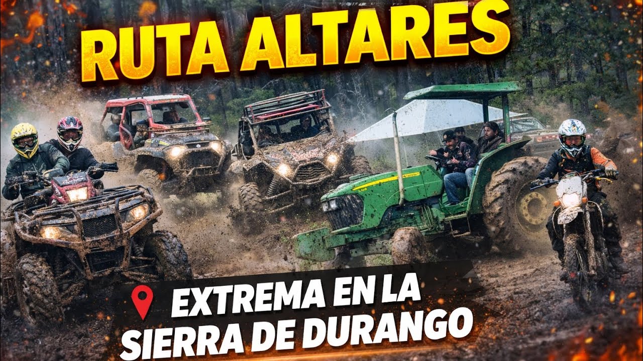 Tractor haciendo donitas 