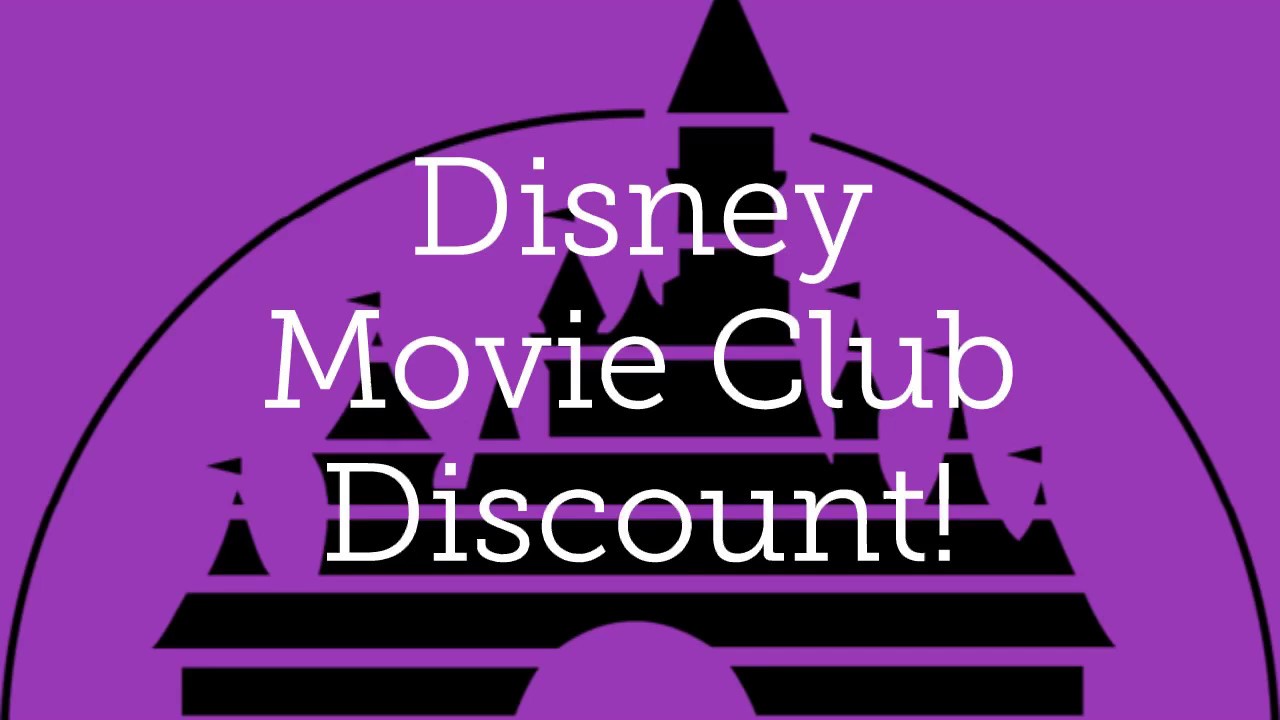 Disney Movie Club Discount YouTube