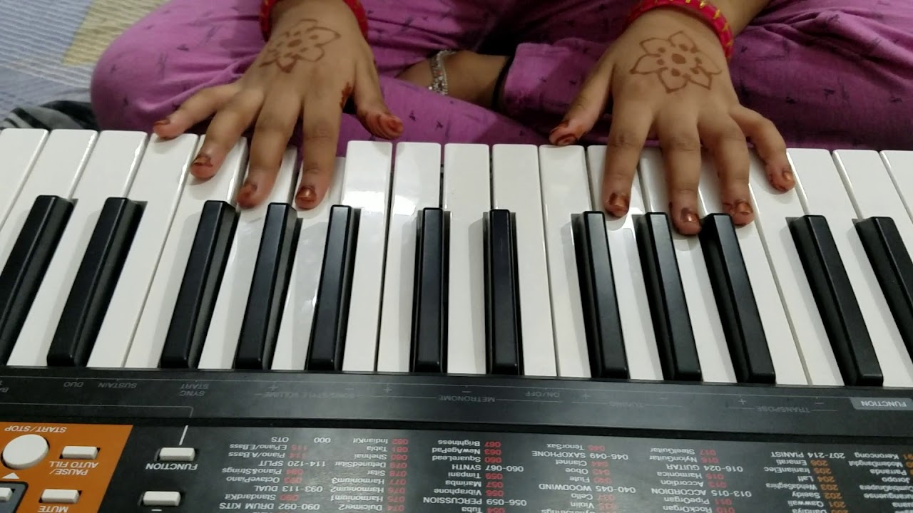 Apples and Bananas Song On Piano Cover by Gaganaa.. YouTube