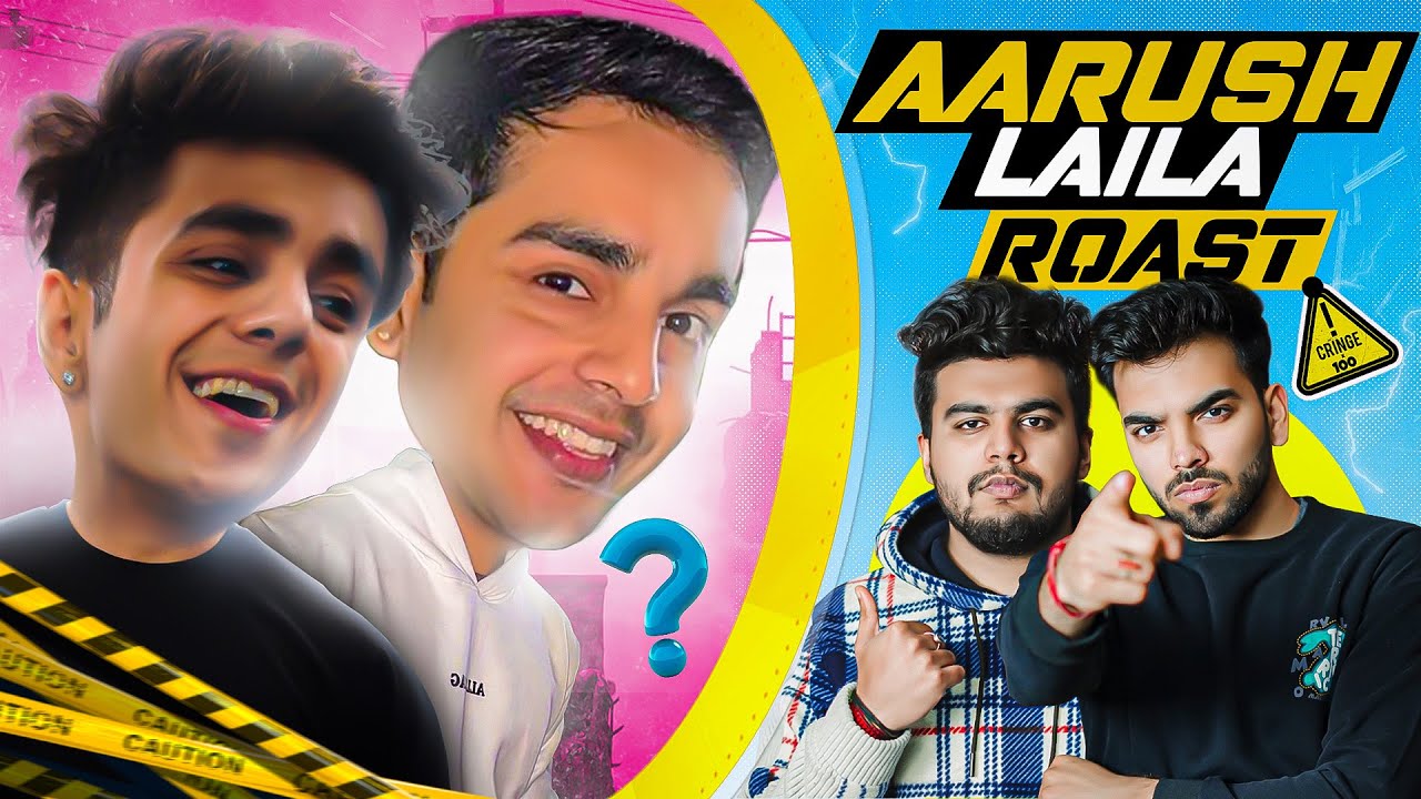 LAKSHAY ARCHIT ROASTING AARUSH BHOLA & LAILA ☠️ FRIENDLY FIRE 🔫🔥