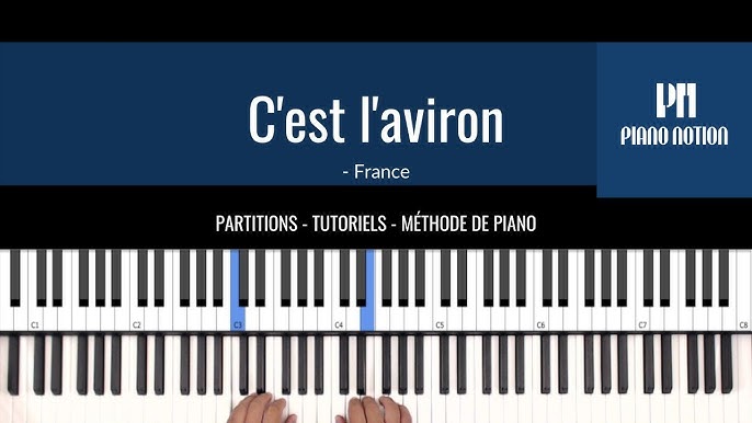 Méthode Piano Notion troisième livre