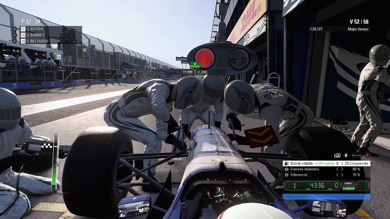  F1 2018 - Xbox one X 2019 03 16 01 03 27 - YouTube