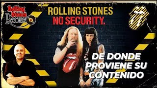 El contenido de NO SECURITY e INEDITOS / The Rolling Stones