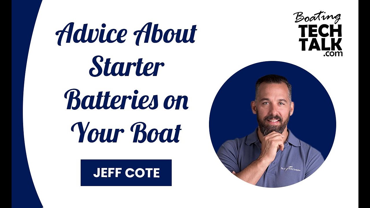 Starter Batteries vs House Batteries on My Boat YouTube