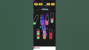 GAME WATER SORT PUZZLE LEVEL 7 #SHORTS