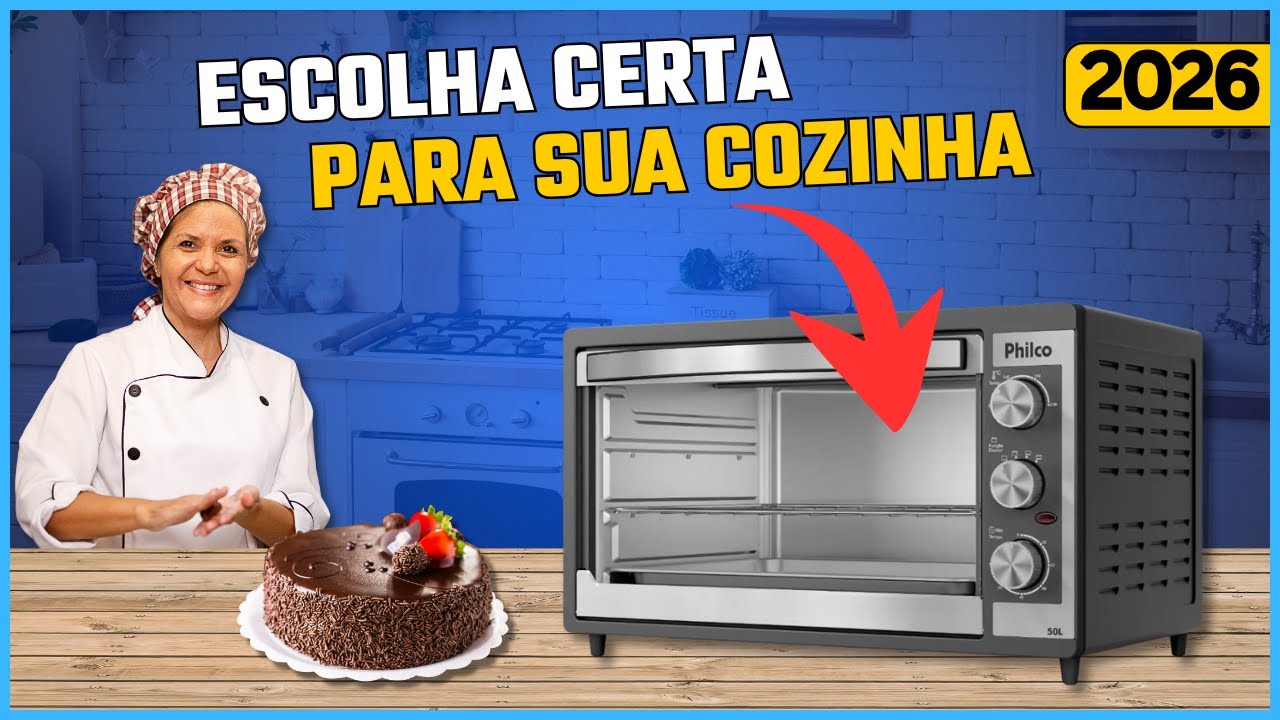 OS 5 MELHORES FORNOS ELÉTRICOS DE 2026!✅ QUAL O MELHOR FORNO ELÉTRICO Custo-benefício em 2025?!