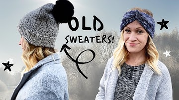 Old Sweater? Here’s How to Turn in Into a Hat