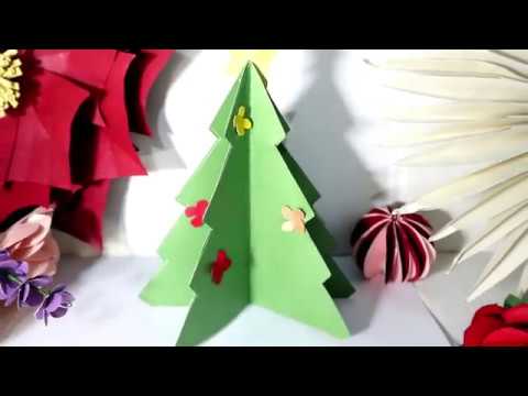 Video: Cara Memotong Pokok Krismas Daripada Kertas